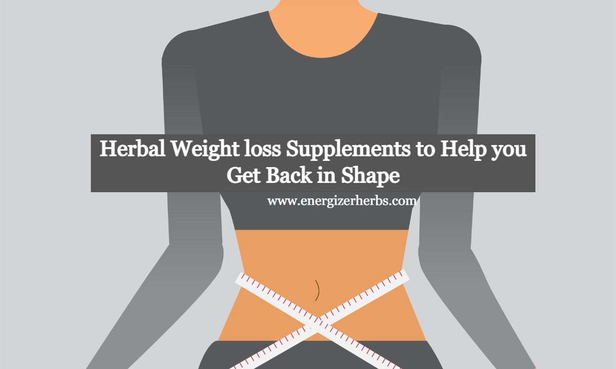 Herbal Weight loss Supplements to Help you Get Back in Shape
