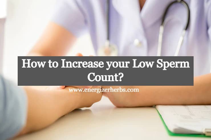 How to Increase your Low Sperm Count?