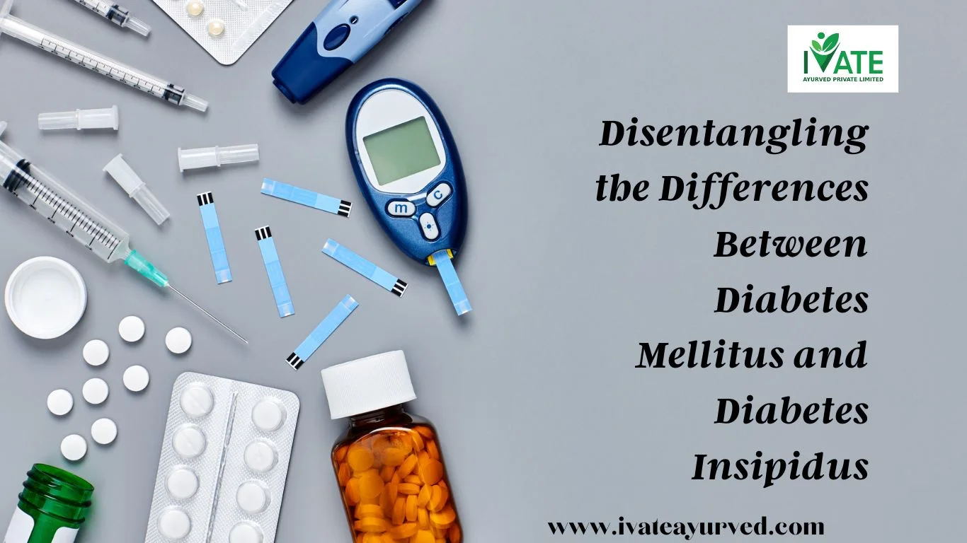 Differences Between Diabetes Mellitus and Diabetes Insipidus