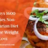 Non-Vegetarian Diet Plan for Weight Loss