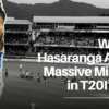 Wanindu Hasaranga Achieve Massive Milestone in T20I Cricket | iVate Ayurveda