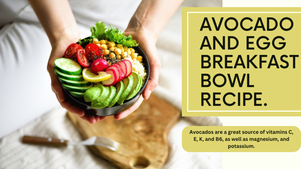 avocado and egg breakfast bowl recipe