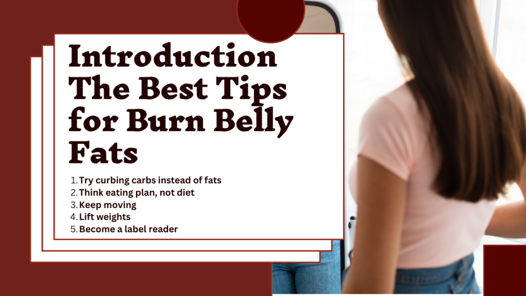 introduction the best tips for belly fats