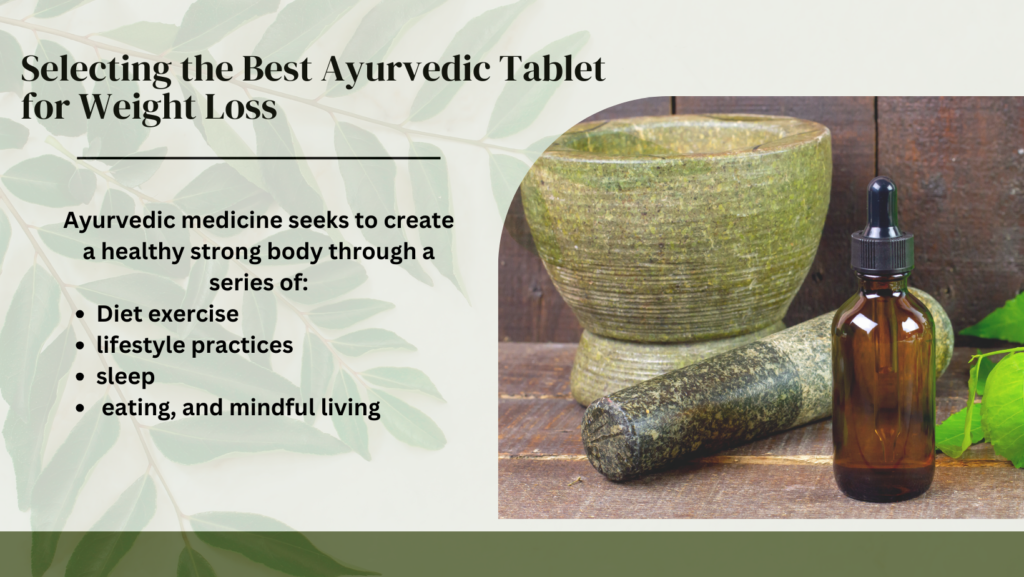 selecting the best ayurvedic tablets
